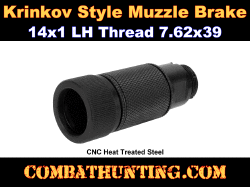 Krinkov Muzzle Brake 14x1 LH Thread 7.62x39
