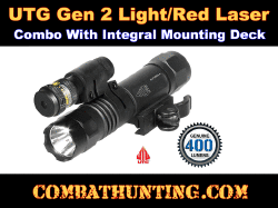 UTG Gen 2 Light/Red Laser Combo with Integral Mounting Deck