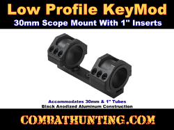 Keymod Scope Mount Low Profile 30mm/1"