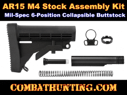 M4 Stock Assembly 6-Position Mil-Spec Buttstock