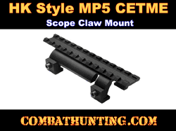 H&K Low Profile Scope Mount Fits GSG5 G3 MP5