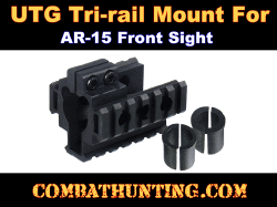 Leapers UTG AR-15 Tri-Rail Front Sight Barrel Mount