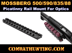 Mossberg 500/590/835/88 Series Shotgun Picatinny Rail Mount