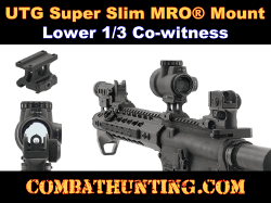 UTG Super Slim MRO Mount, Lower 1/3 Co-witness