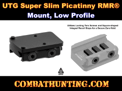 UTG® Super Slim Picatinny RMR® Mount Low Profile