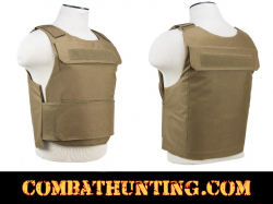 Discreet Plate Carrier Vest 2XL+ Tan/FDE For Body Armor