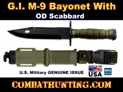 G.I. M9 Bayonet Genuine Issue