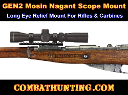Mosin Nagant Scope Mount No Drill For 91/30, M44, M38, T53