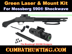 Mossberg 590 Shockwave Green Laser Sight Kit