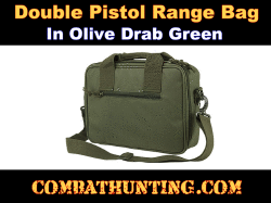 Green Multi Pistol Range Bag