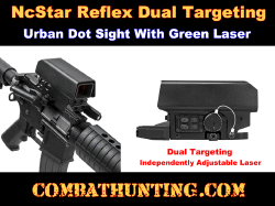 Ncstar Urban Dot Sight w/Green Laser & Red/White Nav
