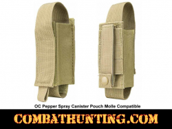 OC Pepper Spray Canister Pouch Molle Tan/FDE