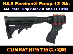 H&R Pardner Pump Six Position Pistol Grip Stock & Shell Holder