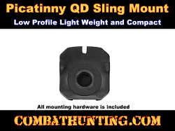 Picatinny QD Sling Mount For Picatinny Rail