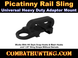 Picatinny Rail Sling Attachment Mount