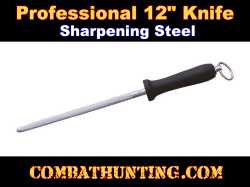 Sharpening Steel with Loop 12"