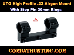 Leapers UTG ACCUSHOT 30mm High Profile Airgun/22 Integral 11mm Dovetail Mount
