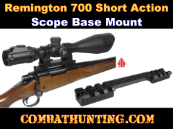 UTG Scope Mount for Remington 700 Short Action Rifle Steel Black 
