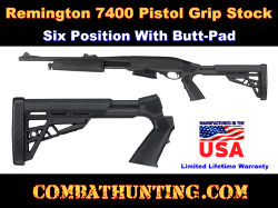 Remington 7400 Pistol Grip Stock Synthetic Upgrade