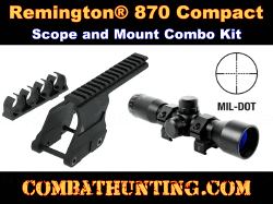 Remington 870 4X32 Scope and Mount Combo Kit