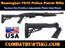 Remington Model 7615 Police Patrol Rifle Six-Position Pistol Grip Stock
