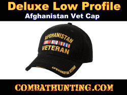 Deluxe Low Profile Afghanistan Vet Cap