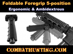 Ruger Autoloading Rifle Foldable Foregrip 5-position