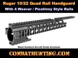 Ruger® 10/22 Tactical Quad Rail