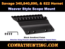 Savage Arms 340, 840, 890, & 822 Hornet Scope Mount