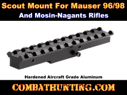 Scope Mount For Mauser 96/98 & Mosin-Nagants Rifles 