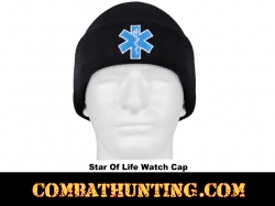 Star of Life Embroidered Watch Cap 