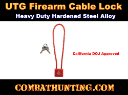 UTG 0.21 x 15-Inch Ultra Strong Firearm Cable Lock