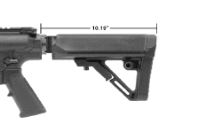 UTG PRO 6-position Mil-spec Receiver Extension Buffer Tube For .308 AR Rifles