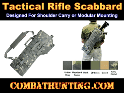 AR-15 Tactical Rifle Scabbard Tan