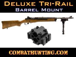 Lee Enfield Rifle Bipod Barrel Mount 2 Slot