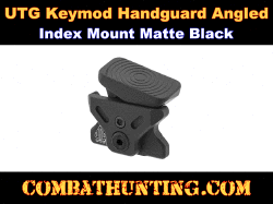 UTG Keymod Handguard Angled Index Mount Matte Black