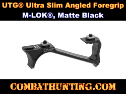 UTG® Ultra Slim Angled Foregrip M-LOK® Matte Black