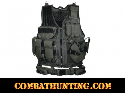 UTG® 547 Law Enforcement Tactical Vest, Right Handed, Black