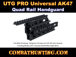 AK Metal Quad Rail Handguard Standard/Oversize USA