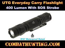 UTG Everyday Carry Flashlight 400 Lumen With Strobe