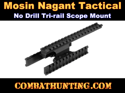 UTG® Mosin Nagant Tactical Tri-rail Mount No Drill Scope Mount