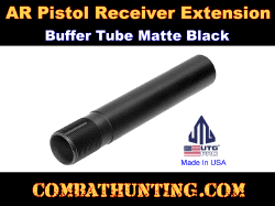 UTG PRO AR Pistol Receiver Extension Buffer Tube Matte Black