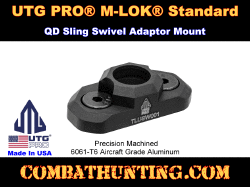 UTG PRO® M-LOK® Standard QD Sling Swivel Adaptor Mount