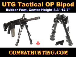 UTG Tactical OP Bipod 8.3"-12.7" Fully Adjustable UTG Bipod