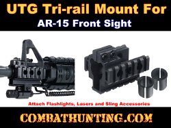 Leapers UTG AR-15 Tri-Rail Front Sight Barrel Mount