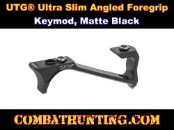 UTG® Ultra Slim Angled Foregrip Keymod Matte Black