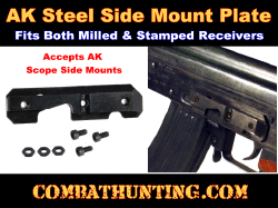 AK Combat Steel Dovetail Side Plate