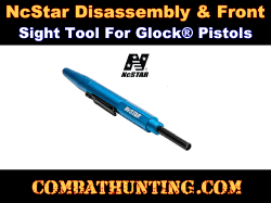 Disassembly & Front Sight Tool For Glock® Pistols