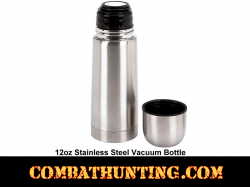 Vacuum Bottle 12oz Classic Stainless Steel