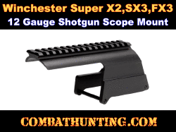 Winchester Super X2/SX3/FX3/Browning Gold 12g shotgun Scope Mount